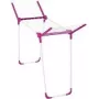 Pesukuivatusrest Leifheit 81635 Roosa Valge Laius 435 mm Sügavus 850 mm