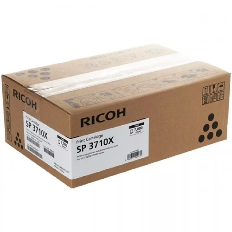 Ricoh SP 3710X (408285) toonerikassett, must (SPEC)