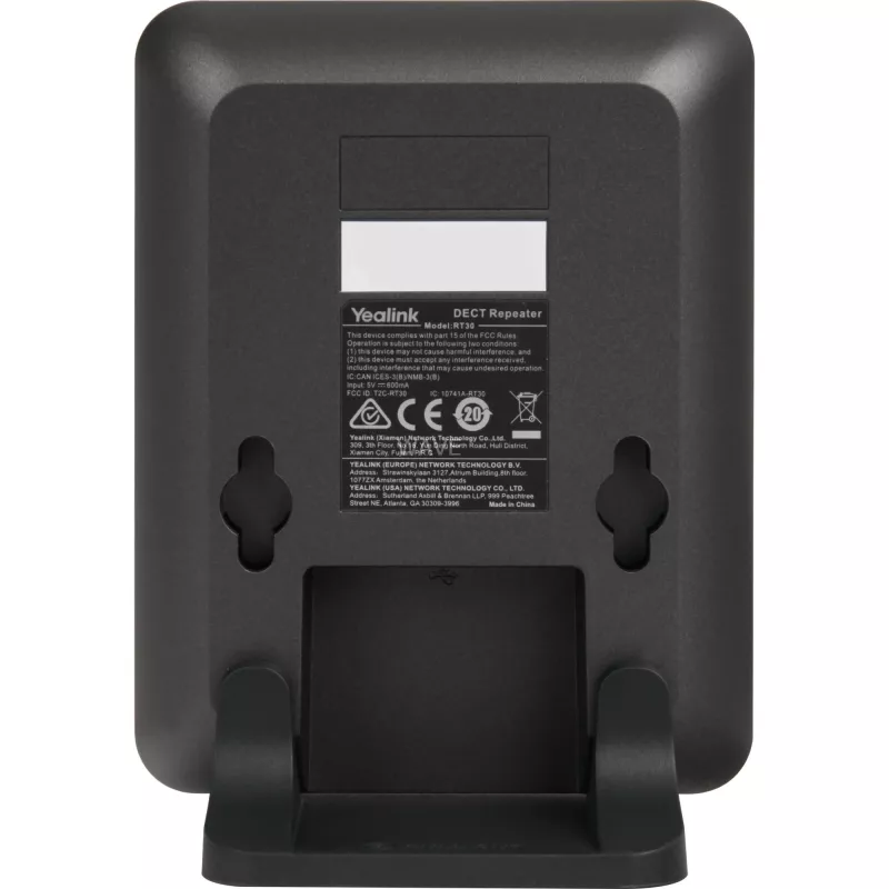 Yealink RT30, 1880–1900 MHz, 1920–1930 MHz, 10 mW, 50 m, 300 m, Activity, Network, Power