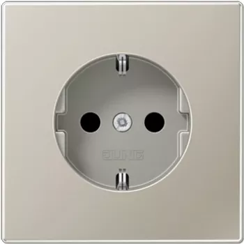Outlet box JUNG ES 1520 Type F roostevaba teras – süvistatav pistikupesa korpus