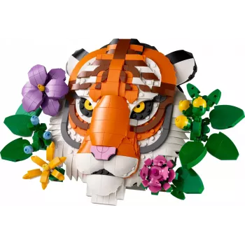 Ehitusmänguasi LEGO Art Fauna kollektsiooni tiigri komplekt 31217 – ehitatav tiigrimudel