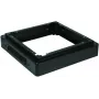 Rack plinth LOGON RAP105BL Must Metal 48.3 cm 570 mm 770 mm