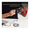 SBS TECABLE35KR - Audiokabel - mini-phone stereo 3,5 mm männlich zu mini-phone stereo 3,5 mm männlich - 1,5m - Schwarz (TECABLE35KR)