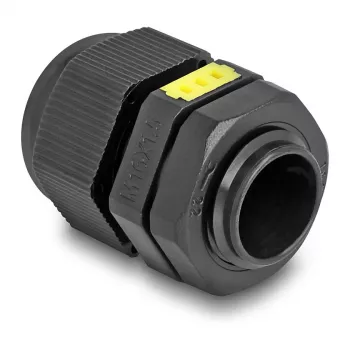 DeLOCK kaabli läbiviigutihend M16 ventilatsiooniga IP68 veekindel must 2 tk