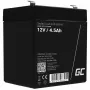UPS aku roheline Cell AGM44 — 12 V 4,5 Ah pliiaku (VRLA), 101×70×90 mm, 1,35 kg, must