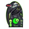 FLEXI uus Neon M - sissetõmmatav jalutusrihm - 5 m