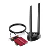 Sisemine WLAN Bluetooth võrgukaart Cudy WE9300S PCIe, Wi‑Fi 7 (802.11be) kolmeribaline 2.4/5/6 GHz, 5765 Mbit/s, Bluetooth 5.4, väline 2x2 antenn