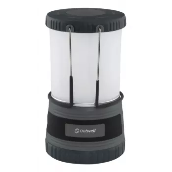 USB-toitel matkalatern Outwell Carnelian DC 1000, LED 1000 lm, 2700 K, Li-Ion, ABS/alumiinium, 115×115×200 mm