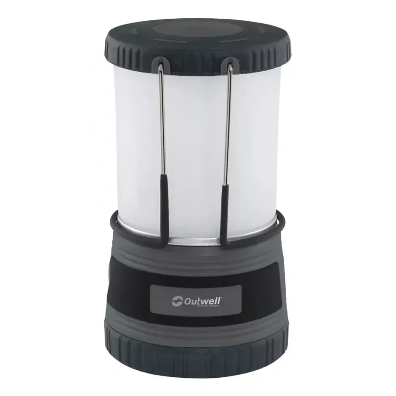 USB-toitel matkalatern Outwell Carnelian DC 1000, LED 1000 lm, 2700 K, Li-Ion, ABS/alumiinium, 115×115×200 mm
