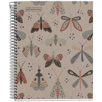 Miquelrius Notepad SCHMETTERLING DESIGN Recy. A5 80 Sheets (Freight Delivery)