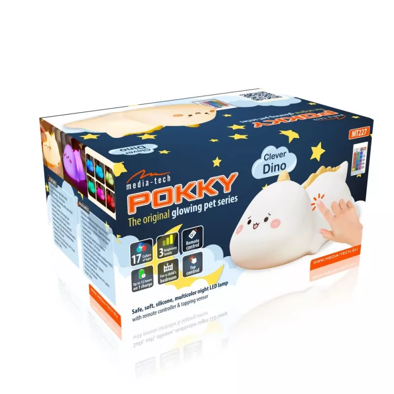 Tahvelarvuti MEDIA-TECH MT227 Pokky Clever Dino 7-tolline Wi-Fi, mudel MT227
