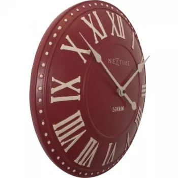 NeXtime kell 3083ro London Roman, Ø34,5 cm, seinale, punane/valge