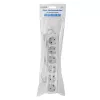 Pikendusjuhe LogiLink LPS238 1,5 m 6 vahelduvvoolupistikupesa siseruumidesse valge
