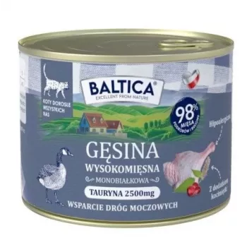 BALTICA regional flavours Goose - märg kassitoit - 185g