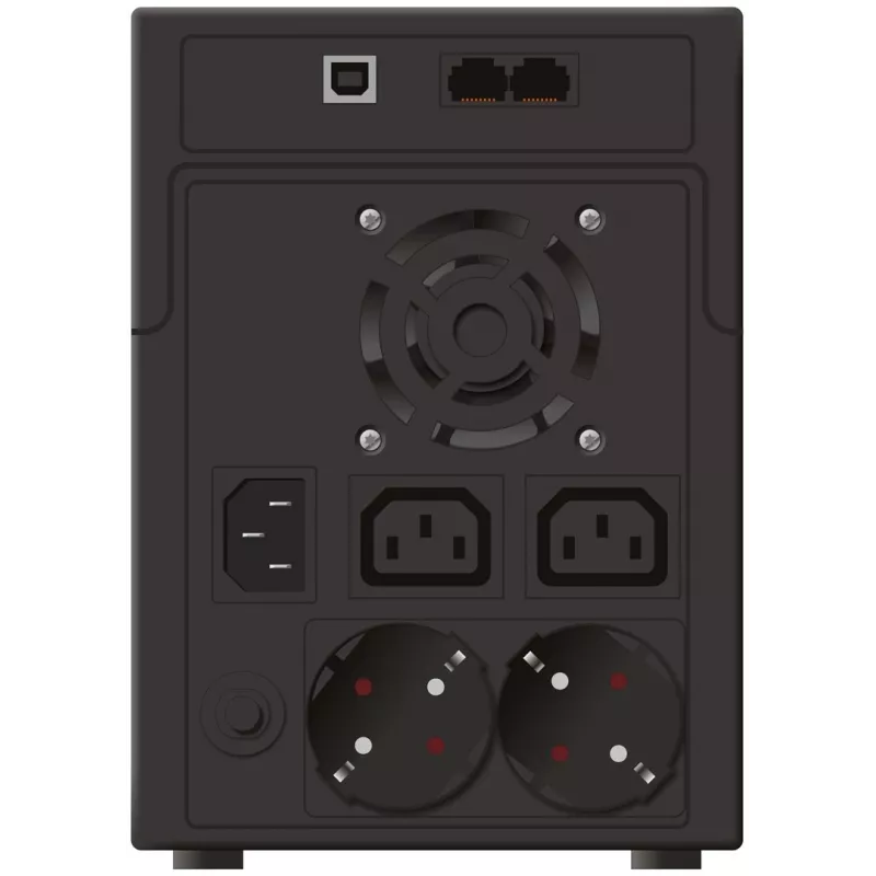 PowerWalker VI 2200 katkematu toiteallikas (UPS) 2,2 kVA 1100 W 4 vahelduvvoolu pistikupesa