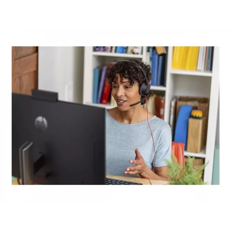 Peakomplekt POLY Mustwire C5220 juhtmega USB-C kontori kõnekeskus