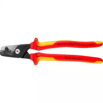 Kaablilõikurid Knipex 95 18 225 VDE, isoleeritud käepidemed, pikkus 225 mm