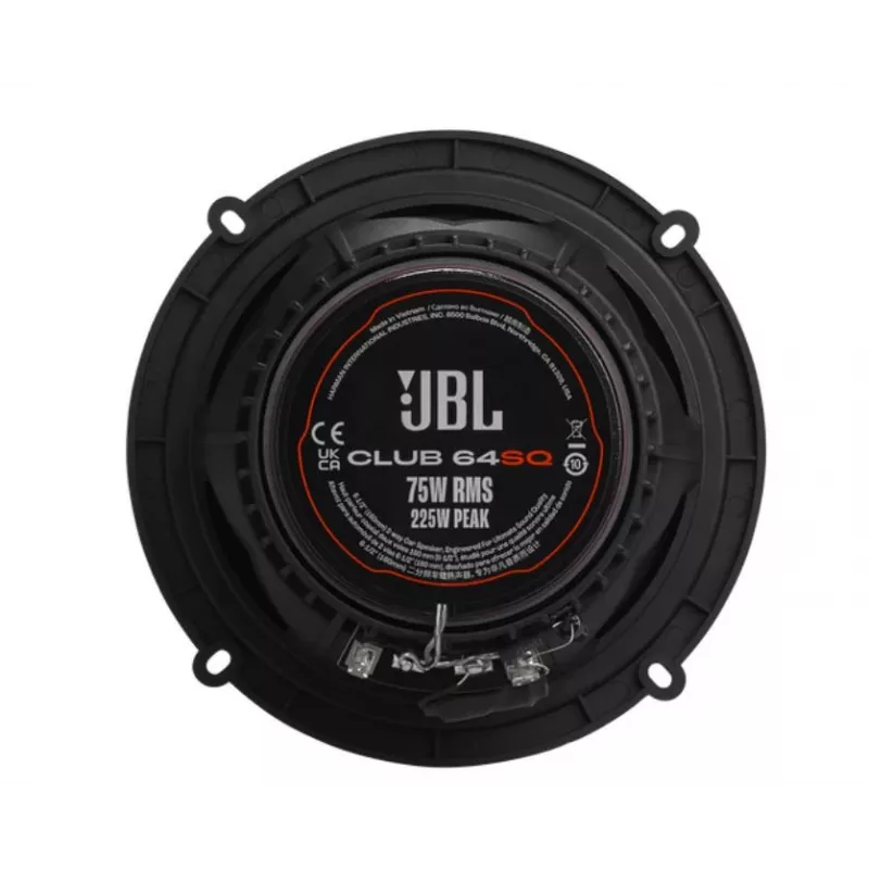 Autokõlarid 6.5 Club 64SQ/COAXIAL Flat JBLSPKCB64SQ Jbl