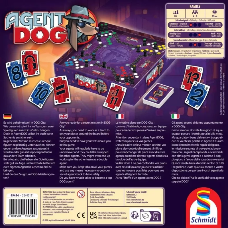Agent DOG, lauamäng
