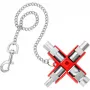 Knipex 00 11 06 universaal-/juhtimiskapi võti