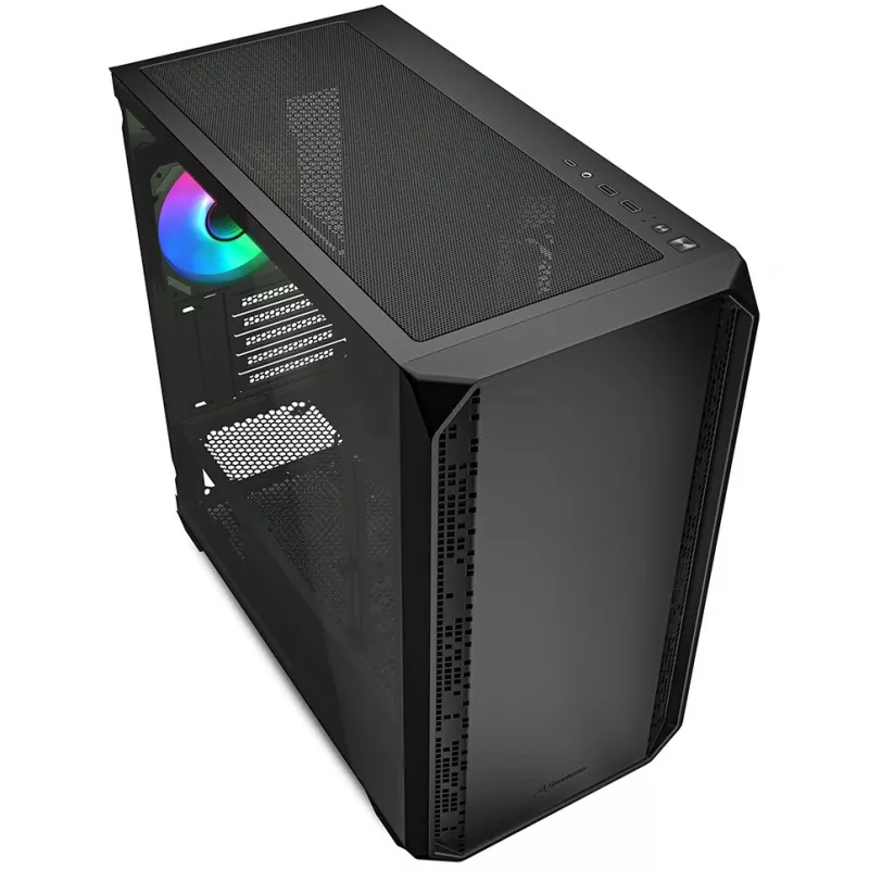 Sharkoon MK2 RGB Micro Tower Must
