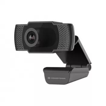 Conceptronic AMDIS 1080P Full HD veebikaamera mikrofoniga, 2 MP, 1920 x 1080 pikslit, Full HD, 30 kaadrit/s, H.264, M-JPEG, YUV, 90°