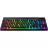 MustWidow V4 Low-Profile TKL HyperSpeed, mänguklaviatuur must, DE-paigutus, Razer Low-Profile oranž