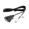 APC-kaabel, UPS-side sidesignaali edastus (6'/2 m – DB-9 kuni RJ-45)