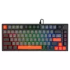 Savio ASTRAL BLACK JADE 3 COLOURS klaviatuur Gaming USB QWERTY US International