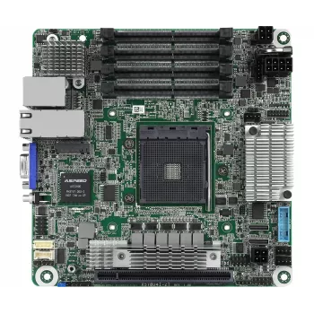 ASRock X570D4I-2T emaplaat AMD X570 pesa AM4 Mini ITX