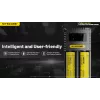 akulaadija Nitecore Ci12 Universaalne USB-laadija Li‑Ion, NiCd, NiMH akudele, 3A sisend 5/9/12V, plastkorpus
