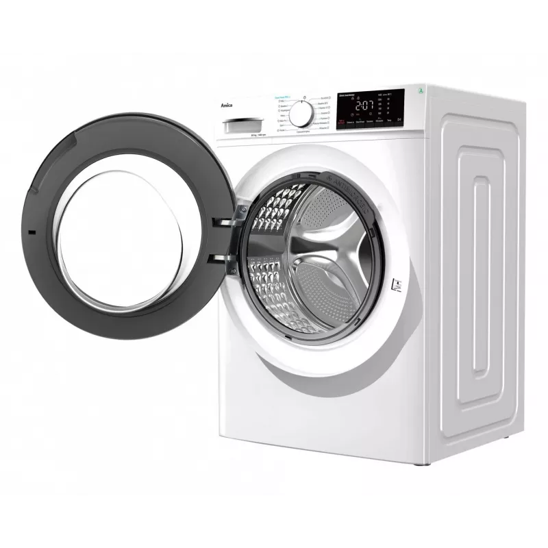 AMICA A1WDS8514DLiStH pesumasin-kuivati, 8 kg pesukogus, 1400 p/min tsentrifuugimiskiirus