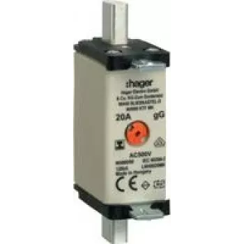 HAGER LNH0020MK kaitse NH000 20A 500V gG MKen. S-vaba (LNH0020MK)