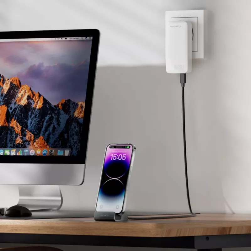 4smarts laadimisdokk VoltDock USB-C 60W hall (541426)
