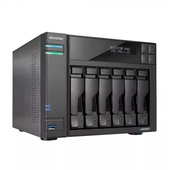 Asustor LOCKERSTOR 6 NAS Desktop Intel® Celeron® N5105 8 GB DDR4 HDD ADM must