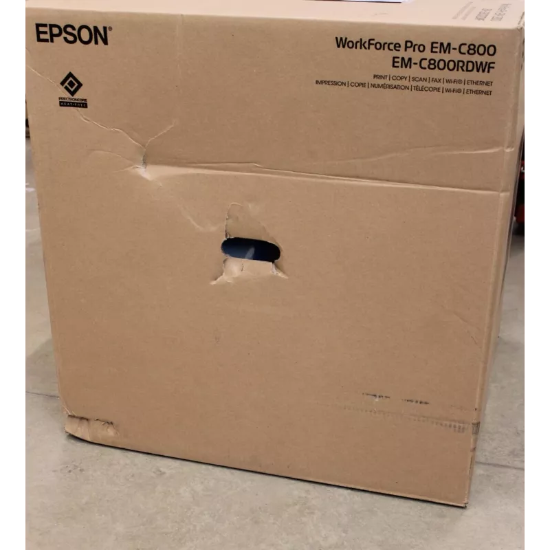 SALE OUT. Epson WorkForce Pro EM-C800RDWF | tindiprinter | värviline | 4-in-1 | A4 | Wi-Fi | KAHJUSTATUD PAKEND