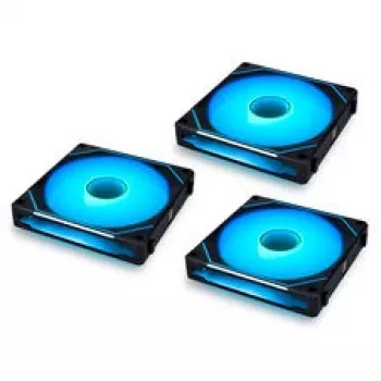 LIAN LI UNI FAN SL-INF 140 ARGB Reverse Blade PWM 3-Pack - Must