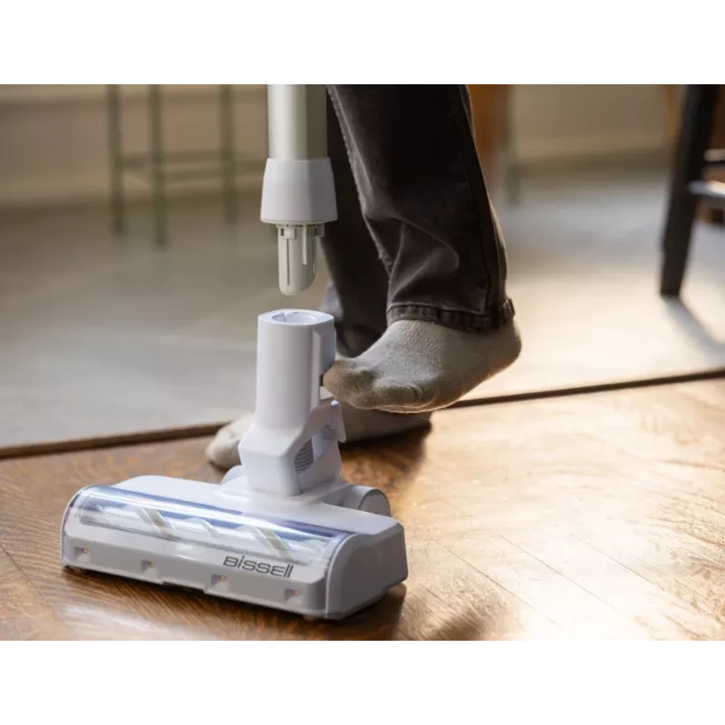 Bissell PowerClean juhtmeta pulstolmuimeja | 200 W | Tööaeg kuni 40 min | Soe valge/hall/hõbedane