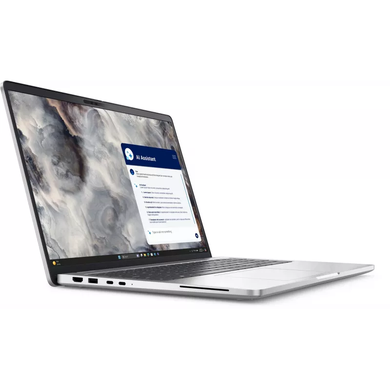 DELL Pro 16 Plus PB16250 Intel Core Ultra 7 266V sülearvuti 40,6 cm (16) Full HD+ 16 GB LPDDR5x-SDRAM 512 GB SSD Wi-Fi 7 (802.11be) Windows 11 Pro alumiinium