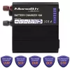 Qoltec Smart Monolith akulaadija LiFePO4 AGM GEL SLA akudele | 10A | 12V