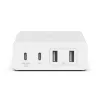 Siselaadija Belkin WCH010VFWH 2m kaabel 2 USB USB-C porti valge