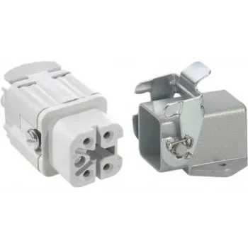LappKabel pistikukomplekt EPIC®KIT H-A 4 75009620 4 + PE kruvid 1 komplekt (75009620)