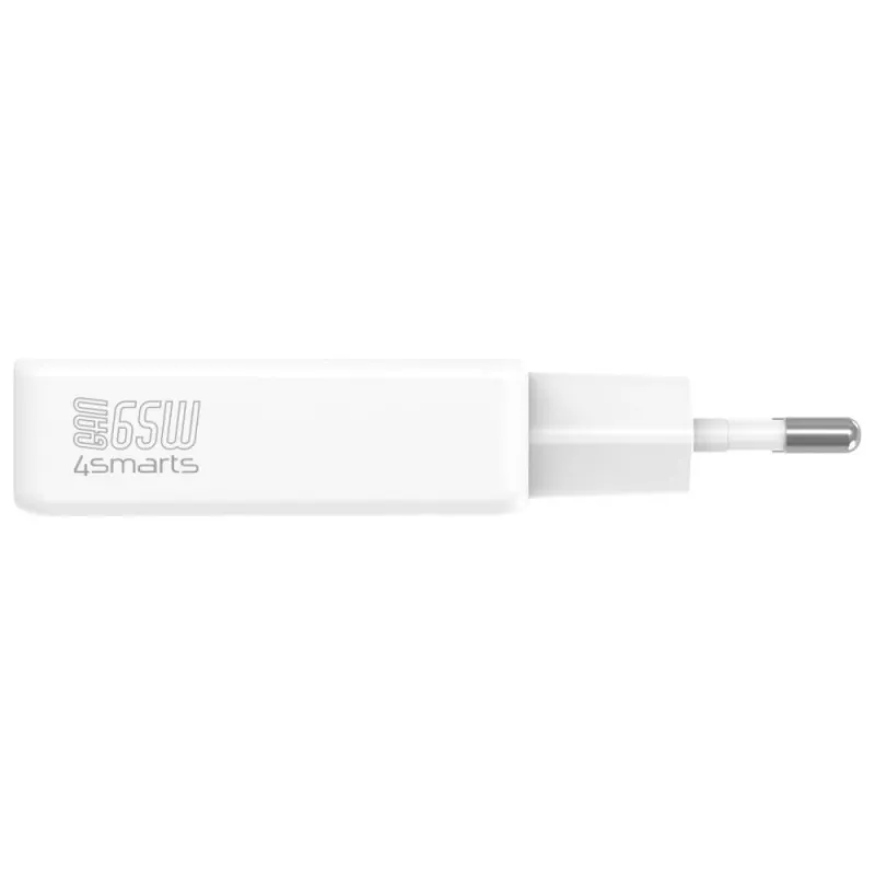 Laadija PDPlug Dual 65W GaN 2xUSB-C valge