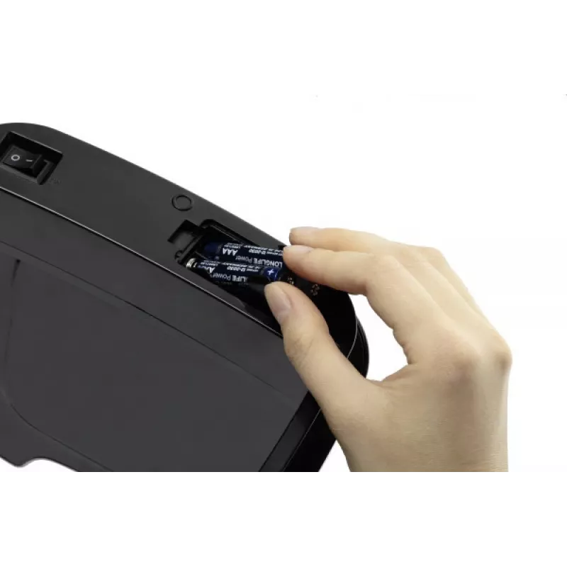Prügikast Durable NO TOUCH 6L ristkülikukujuline roostevaba teras hõbedane must
