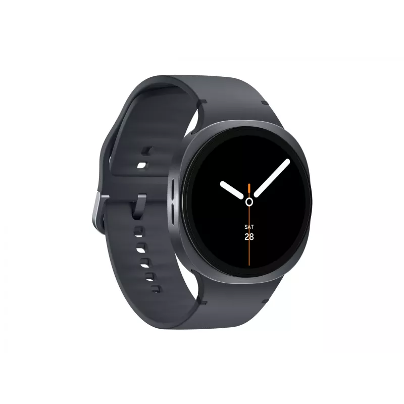Samsung Galaxy Watch 8 3,81 cm (1,5 tolli) AMOLED 44 mm Digitaalne 480 x 480 pikslit Puuteekraan Grafiit Wi-Fi GPS (satelliit)