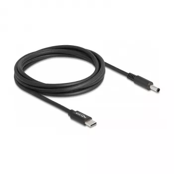 DeLOCK sülearvuti laadimiskaabel USB-C isane Dell 4,5 x 3,0 mm isane 1,5 m 20 V