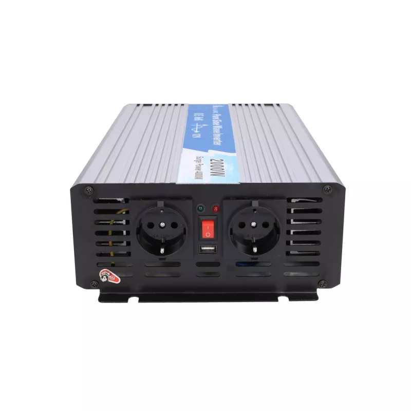 Extralink OPIP-2000W | Pingemuundur | autotööstuse 12V, 2000W puhta siinuslainega