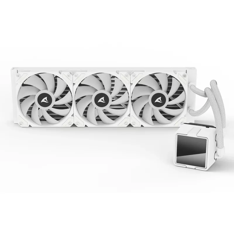 Kõik-ühes CPU vesijahuti Sharkoon S60 ARGB Valge 360mm radiaator