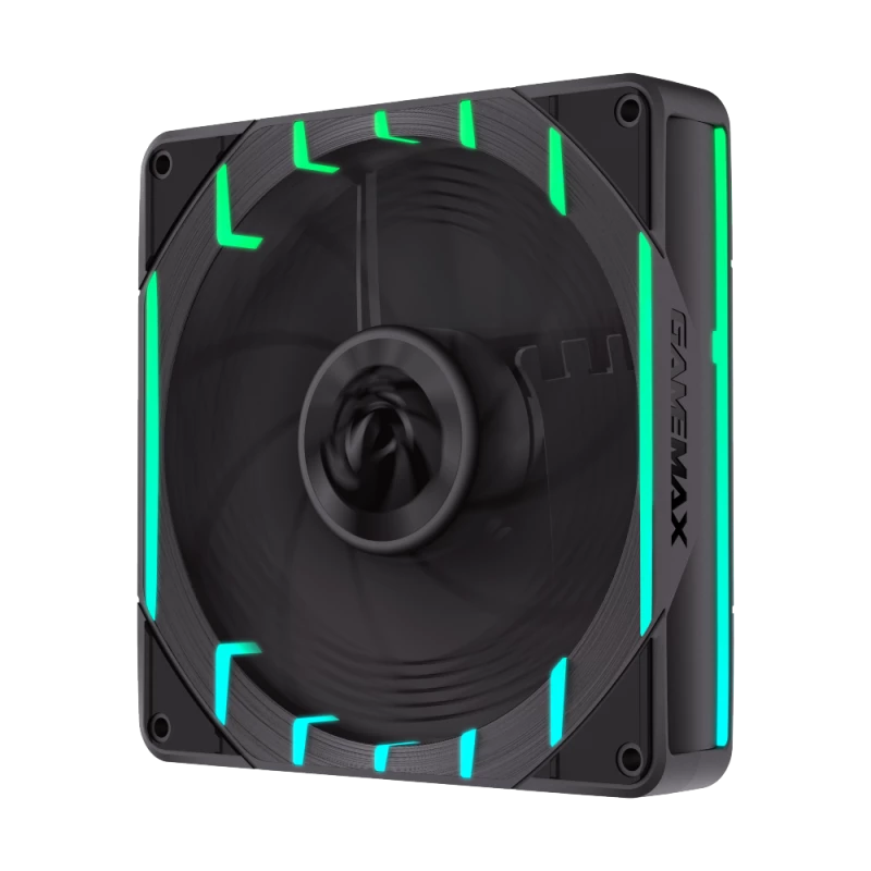 GAMEMAX TORNADO T14 ARGB-R 140mm korpusetuuleti - must
