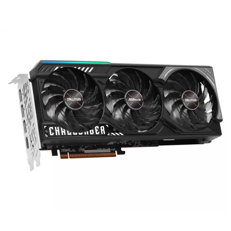 Graafikakaart ASRock Challenger Radeon RX 9070 — 16 GB GDDR6, 256-bit, PCIe 5.0, 3x DisplayPort 2.1a + HDMI 2.1b